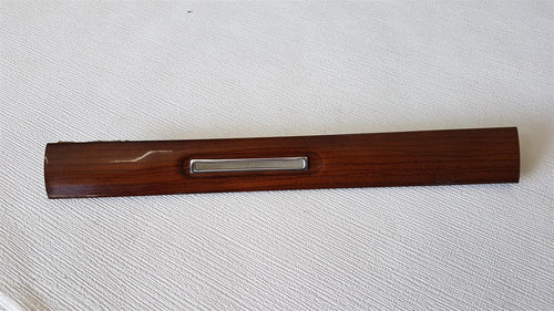 Mercedes Benz W123 Holzabdeckung Holzeinlage Zebrano Handschuhfach