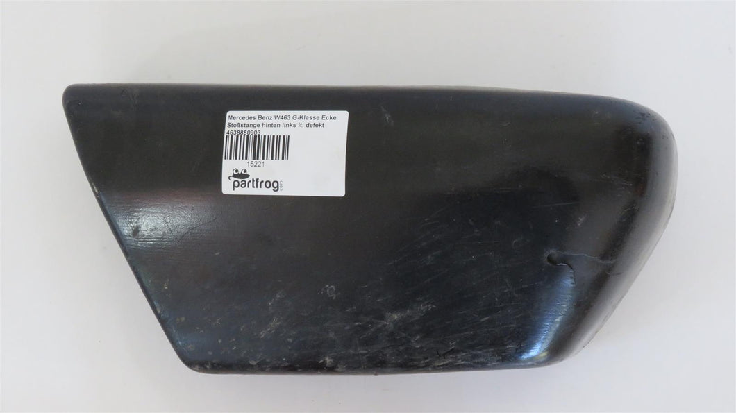 Mercedes Benz W463 G-Klasse Ecke Stoßstange hinten links lt. defekt 4638850903