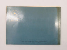 Laden Sie das Bild in den Galerie-Viewer, Instrucciones de servicio Mercedes Benz W123 Diesel owners manual Spanish 1235840582