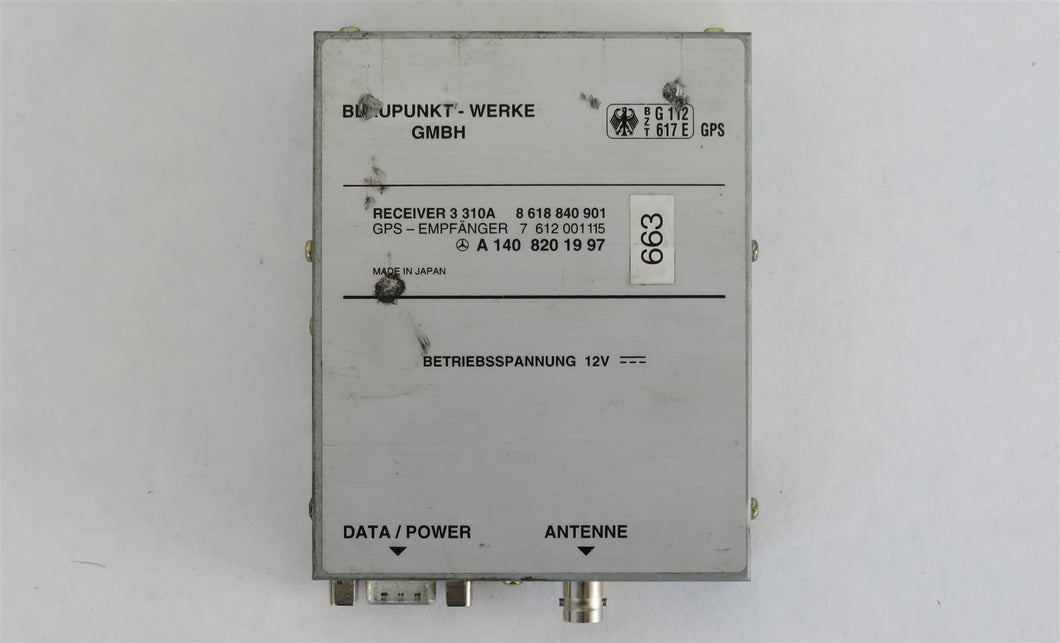 Mercedes Benz W140 GPS Empfänger Steuergerät A1408201997