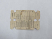 Laden Sie das Bild in den Galerie-Viewer, Mercedes Benz W123 230E 280E Einlage Beschriftung Sicherungskasten 1235451000
