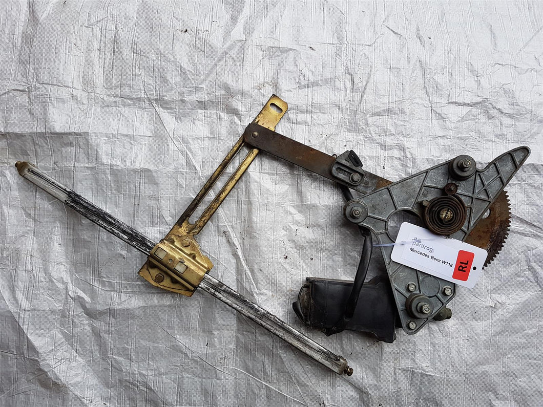 Mercedes Benz W116 280 350 450 SE elektrischer Fensterheber hinten links