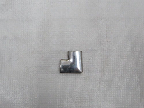 BMW E3 Chromleiste Zierleiste Scheibenrahmen Heckscheibe Eckstück rechts