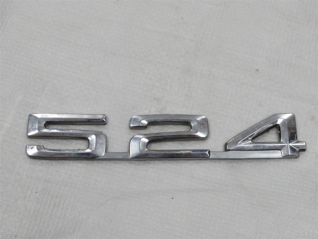 BMW E28 524TD Schriftzug 524