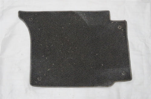 BMW E3 Fußmatte hinten schwarz links