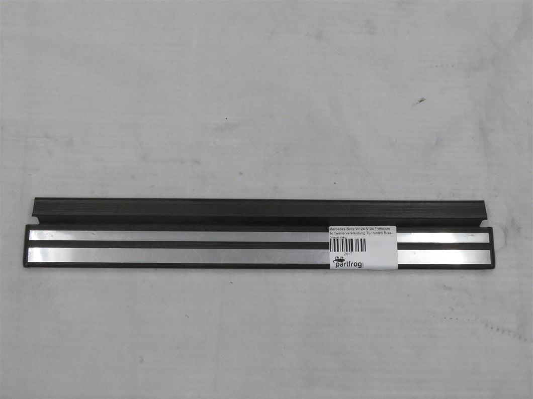 Mercedes Benz W124 S124 Trittleiste Schwellerverkleidung Tür hinten Brasil braun neu