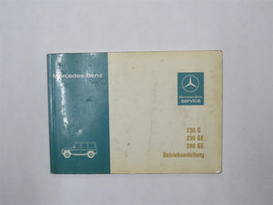 Betriebsanleitung Mercedes Benz W460 230G 230GE 280GE original 4605840096