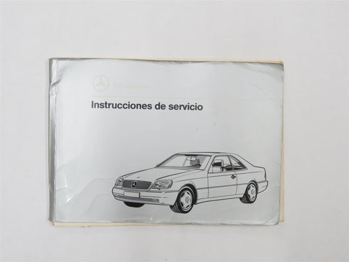 Instrucciones de servicio Mercedes Benz C140 SEC CL420 CL500 CL600 owners manual Spanish 1405841897