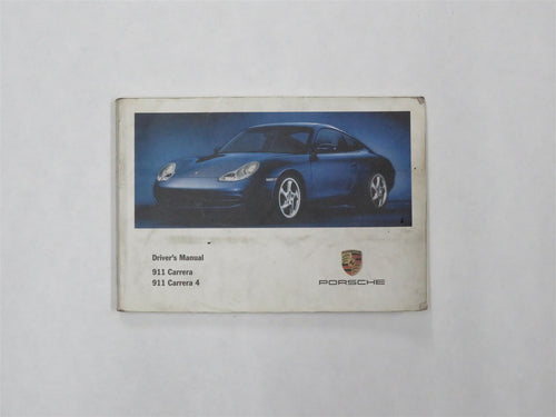 Porsche 996 Bedienungsanleitung Englisch Owners Manual