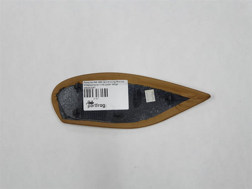 Porsche 996 986 Verkleidung Blende Mittelkonsole links Leder beige 996552087