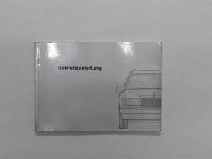 Betriebsanleitung Mercedes Benz S124 Kombi T-Modell 1245849382