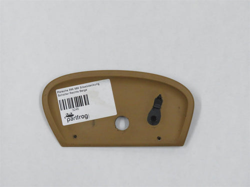 Porsche 996 986 Sitzabdeckung Schalter Rechts Beige