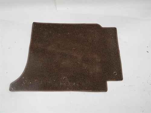 BMW E3 Fußmatte hinten braun links