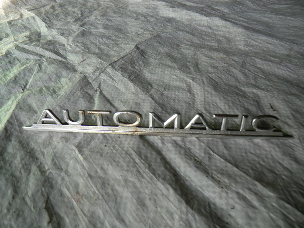 Mercedes Benz W108 W109 Schriftzug Automatik Automatic