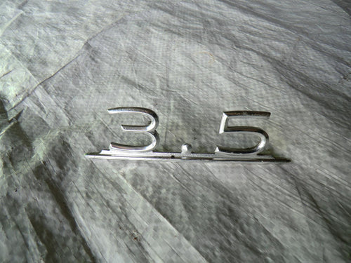 Mercedes Benz W108 W109 Schriftzug Emblem 3.5
