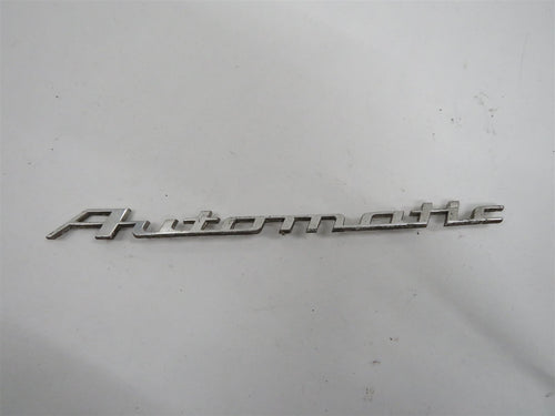 BMW E3 Schriftzug Emblem Automatic