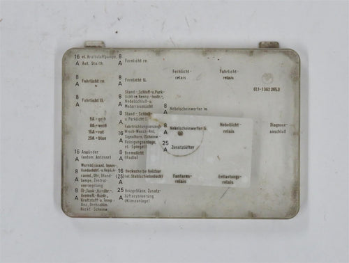 BMW E24 E12 E23 E28 Deckel Sicherungskasten Cover fuse box