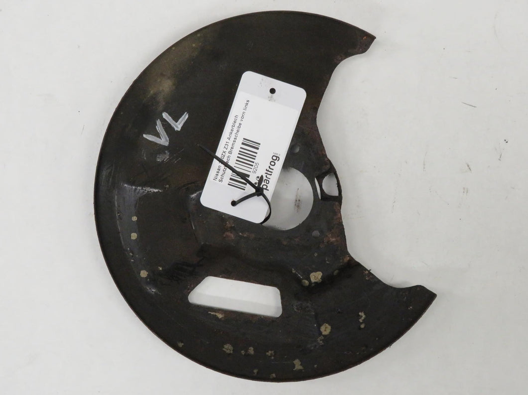 Nissan 300ZX Z31 Ankerblech Schutzblech Bremsscheibe vorn links