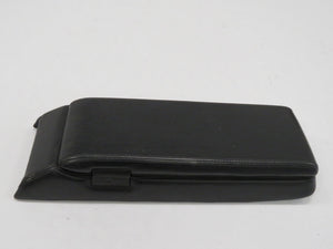Porsche 928 S4 Kassettenbox Mittelkonsole Ablage Leder Schwarz 92855570155