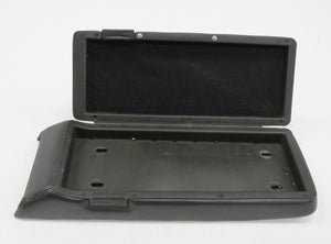 Porsche 928 S4 Kassettenbox Mittelkonsole Ablage Leder Schwarz 92855570155