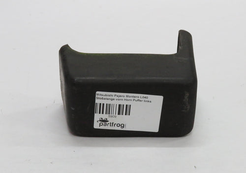 Mitsubishi Pajero Montero L040 Stoßstange vorn Horn Puffer links
