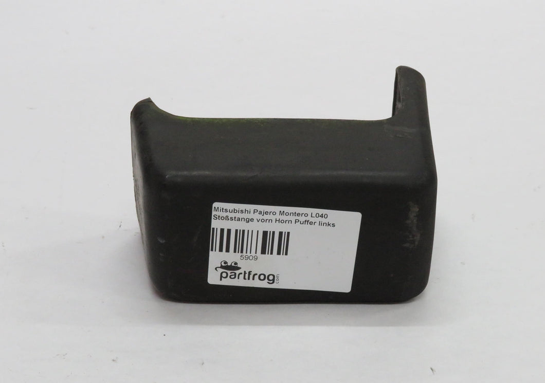 Mitsubishi Pajero Montero L040 Stoßstange vorn Horn Puffer links