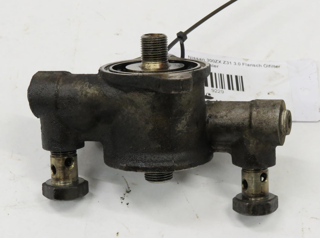 Nissan 300ZX Z31 3.0 Flansch Ölfilter mit Ölkühler