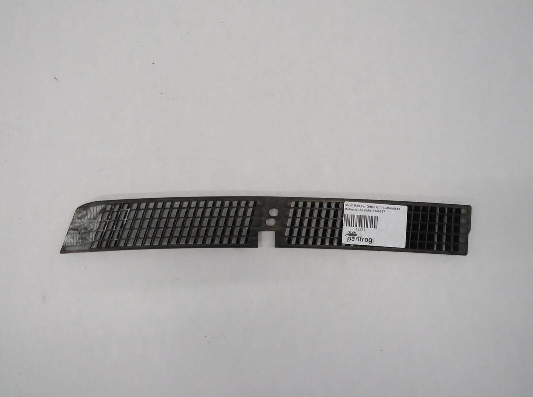 BMW E38 7er Gitter Grill Lufteinlass Motorhaube links 8166657