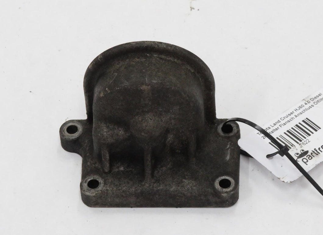 Toyota Land Cruiser HJ60 4.0 Diesel 2H Halter Flansch Anschluss Ölfilter