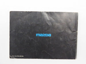 Mazda RX-7 FC Bedienungsanleitung Betriebsanleitung Users Manual