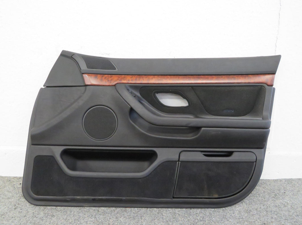 BMW E38 7er Türverkleidung Türpappe schwarz Tür vorn rechts