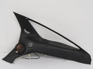 Porsche 928 S4 Seitenverkleidung innen hinten rechts Leder Schwarz 92855592203