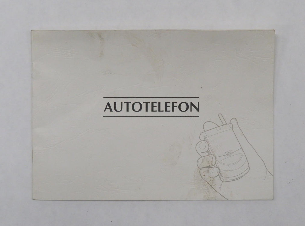 Jaguar X100 Series XK8 Bedienungsanleitung Autotelefon JJM133118/90