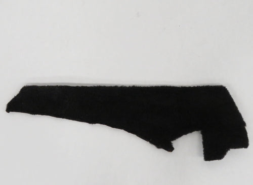 Porsche 928 S4 GT Seitenteil Teppich Mittelkonsole Schwarz links 92755207303