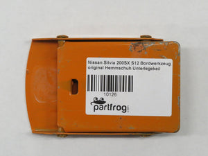 Nissan Silvia 200SX S12 Bordwerkzeug original Hemmschuh Unterlegekeil
