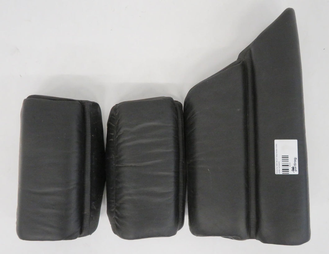 Porsche 928 S4 GT Sitz hinten links Leder schwarz