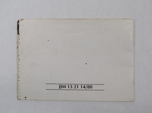 Jaguar X100 Series XK8 Bedienungsanleitung Radio Musikanlage JJM132114/80