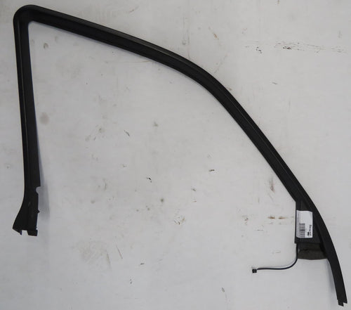BMW E38 7er Türverkleidung Fensterrahmen innen oben Tür vorn links schwarz 8171489