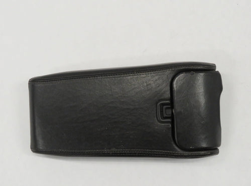 Jaguar X100 XKR XK8 Deckel Mittelkonsole Mittelarmlehne Leder Schwarz arm rest
