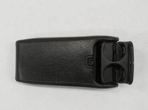 Jaguar X100 XKR XK8 Deckel Mittelkonsole Mittelarmlehne Leder Schwarz arm rest