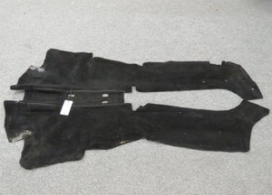 Porsche 928 S4 GT Teppich Mitte Mittelkonsole schwarz