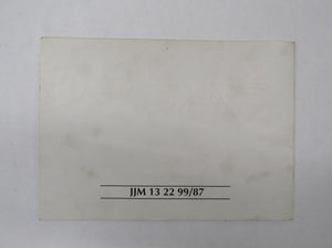 Jaguar X100 Series XK8 Bedienungsanleitung Sicherheitssystem JJM132299/87
