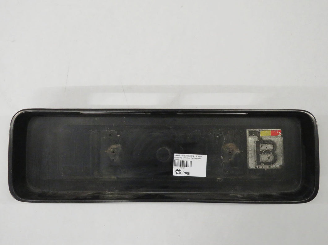 Nissan Silvia 200SX S12 1,8 Turbo Halterung Unterlage Kennzeichen hinten