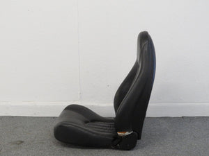 Jaguar X100 XKR XK8 Beifahrersitz Sitz vorn rechts LHD Leder Schwarz