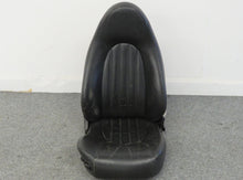 Laden Sie das Bild in den Galerie-Viewer, Jaguar X100 XKR XK8 Beifahrersitz Sitz vorn rechts LHD Leder Schwarz