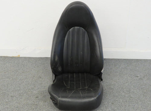 Jaguar X100 XKR XK8 Beifahrersitz Sitz vorn rechts LHD Leder Schwarz
