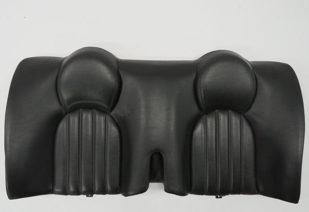 Jaguar X100 XKR XK8 Rückbank Rückenlehne hinten Leder schwarz