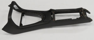 Jaguar X100 Series XK8 Cabrio Coupe Mittelkonsole Konsole vorn Leder Schwarz GJA7620BB