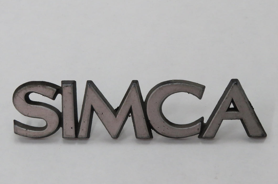 Simca 1000 1301 1501 Special Emblem Schriftzug Typenschild Simca