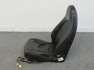 Jaguar X100 XKR XK8 Beifahrersitz Sitz vorn links LHD Leder Schwarz